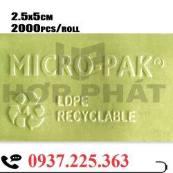 Tem chống mốc Micro-Pak Stickers